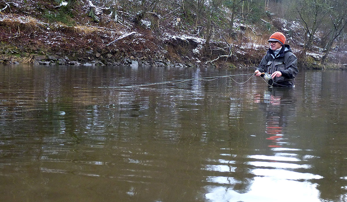 Deepwading for pike